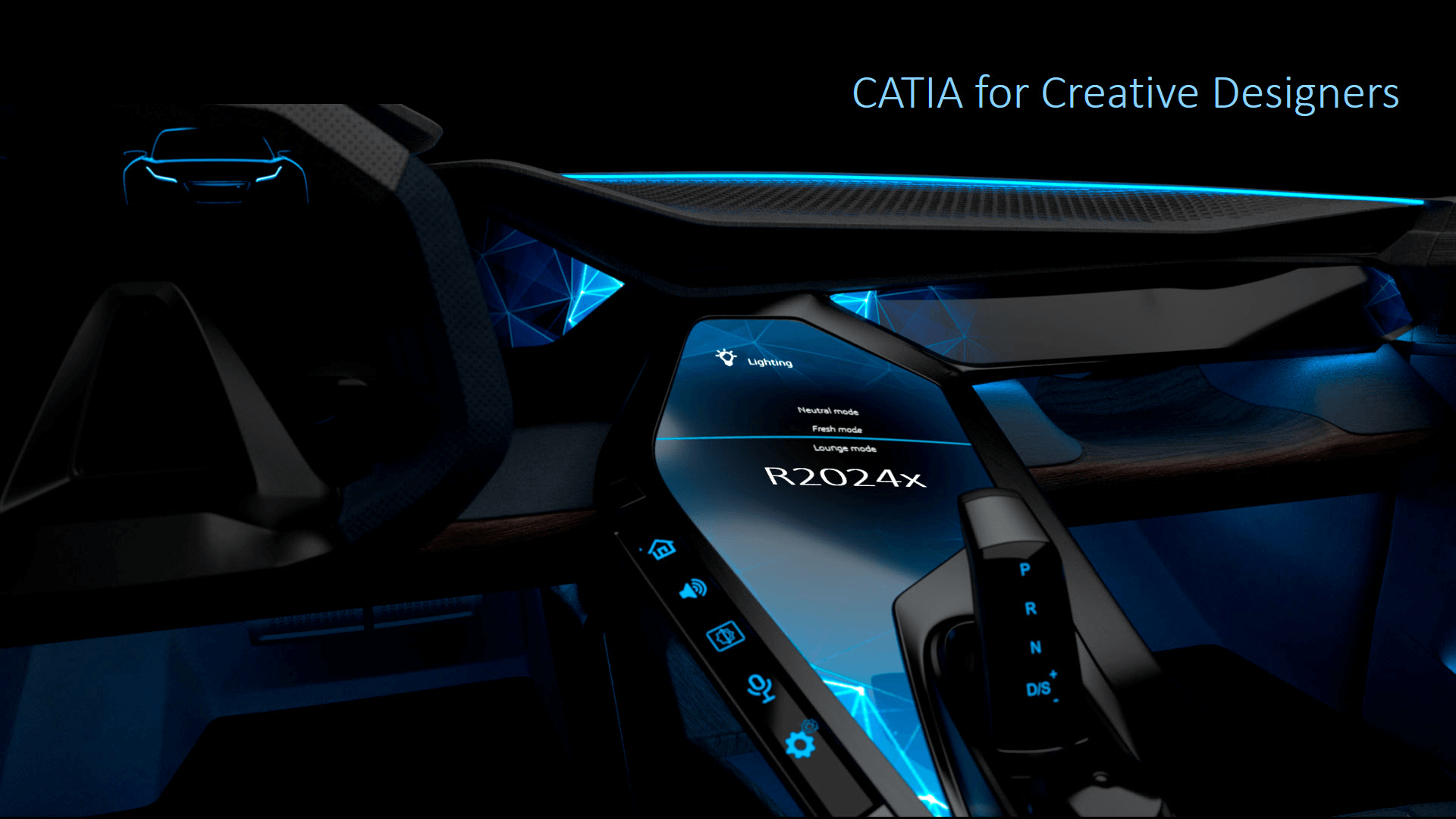 從概念造型的構思與探索，到可投入生產的高品質美學曲面，CATIA Creative Design & Styling 皆能全面支援。