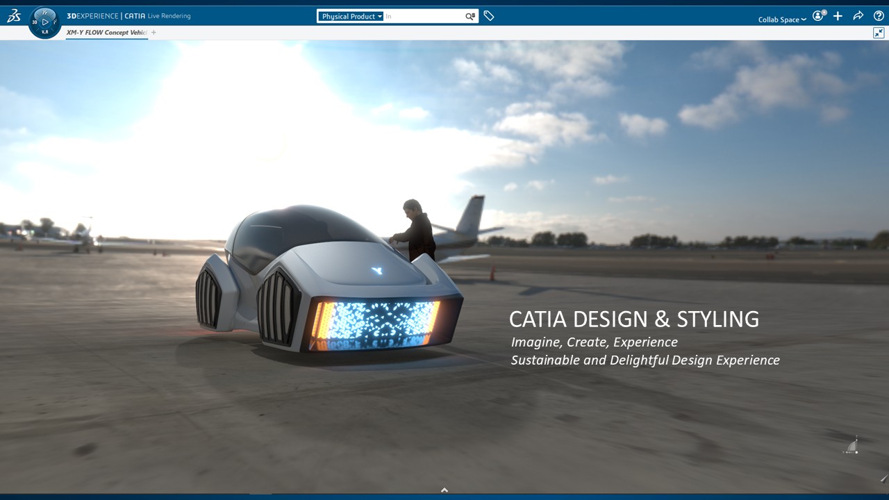 廣泛應用於汽車、運輸、消費品等產業。結合 3D 草圖（3D Sketching）、細分曲面（Subdivision Surface）、Class-A 曲面建模（Class-A Surface Modeling）、逆向工程（Reverse Engineering） 與 可視化體驗（Visualization & Experience）