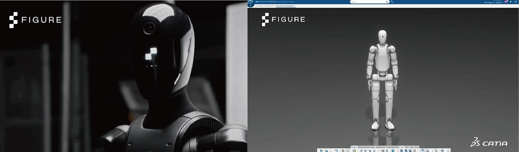 CATIA V5 人形機器人