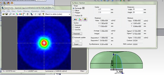 Moire現象高解析度模擬應用